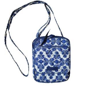 Vera Bradley Mini Hipster - Cobalt Tile